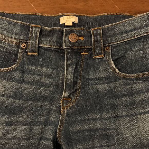 J. Crew Medium Blue Mid-Rise Denim Stretch Jean Shorts Size 27 - Picture 3 of 5